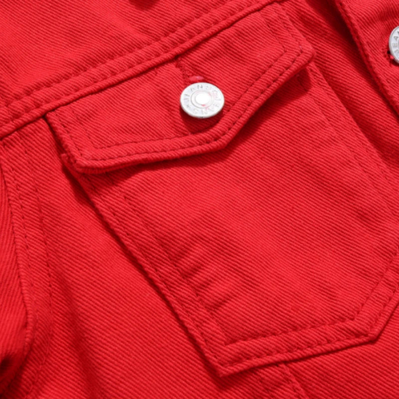 Women's Casual Short Denim Jacket Korean