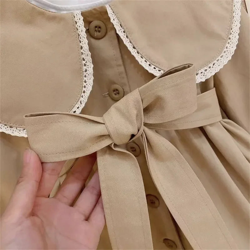 Qadın Zərif Trench Palto - Klassik Uzun Windbreaker Gödəkçə