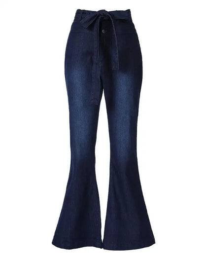 Women's Jeans 2022 Trend Autumn Fashion High Waist Bell-Bottom