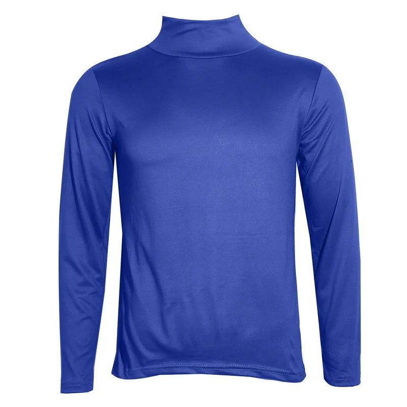 Kişi Slim Fit Boğazlı Uzunqol Köynək