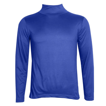 Kişi Slim Fit Boğazlı Uzunqol Köynək