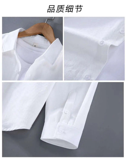 Men's Pocket Button Up Long Sleeve Shirt