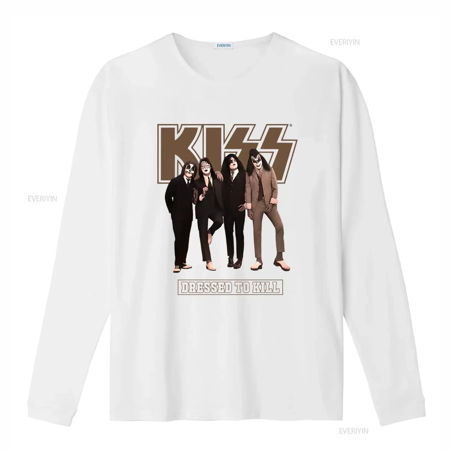 Kiss Band Vintage Washed Men's T-Shirt