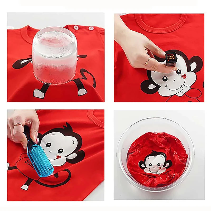 Kids Cotton Cartoon T-Shirt & Shorts Set - Classic