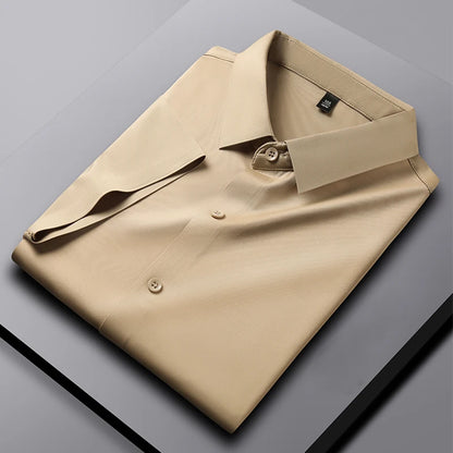 Men's Wrinkle-Free Short Sleeve Casual Shirt