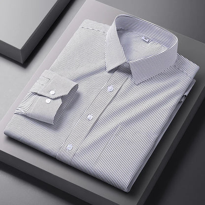 Men's Formal Business White Shirt 5XL