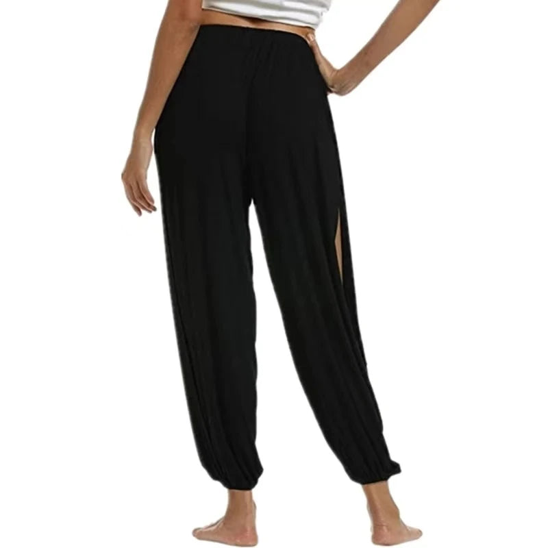 Women Fashion Yoga Pants High Waisted Wide Leg