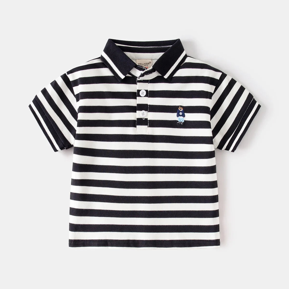 Boys' Bear Polo T-Shirt - Toddler Kids Top