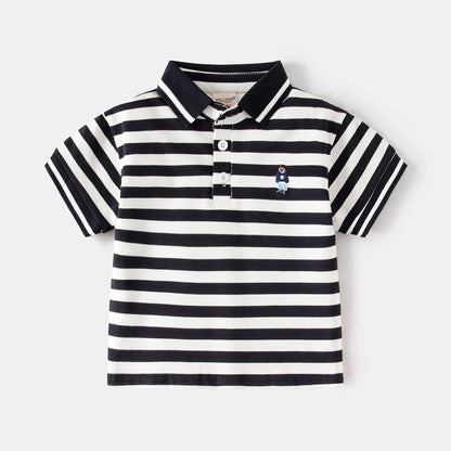 Boys' Bear Polo T-Shirt - Toddler Kids Top