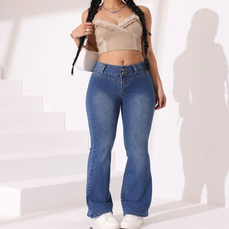 Women's Jeans Pants Shoujo Girl Style Y2K Baggy Harajuku Coquette