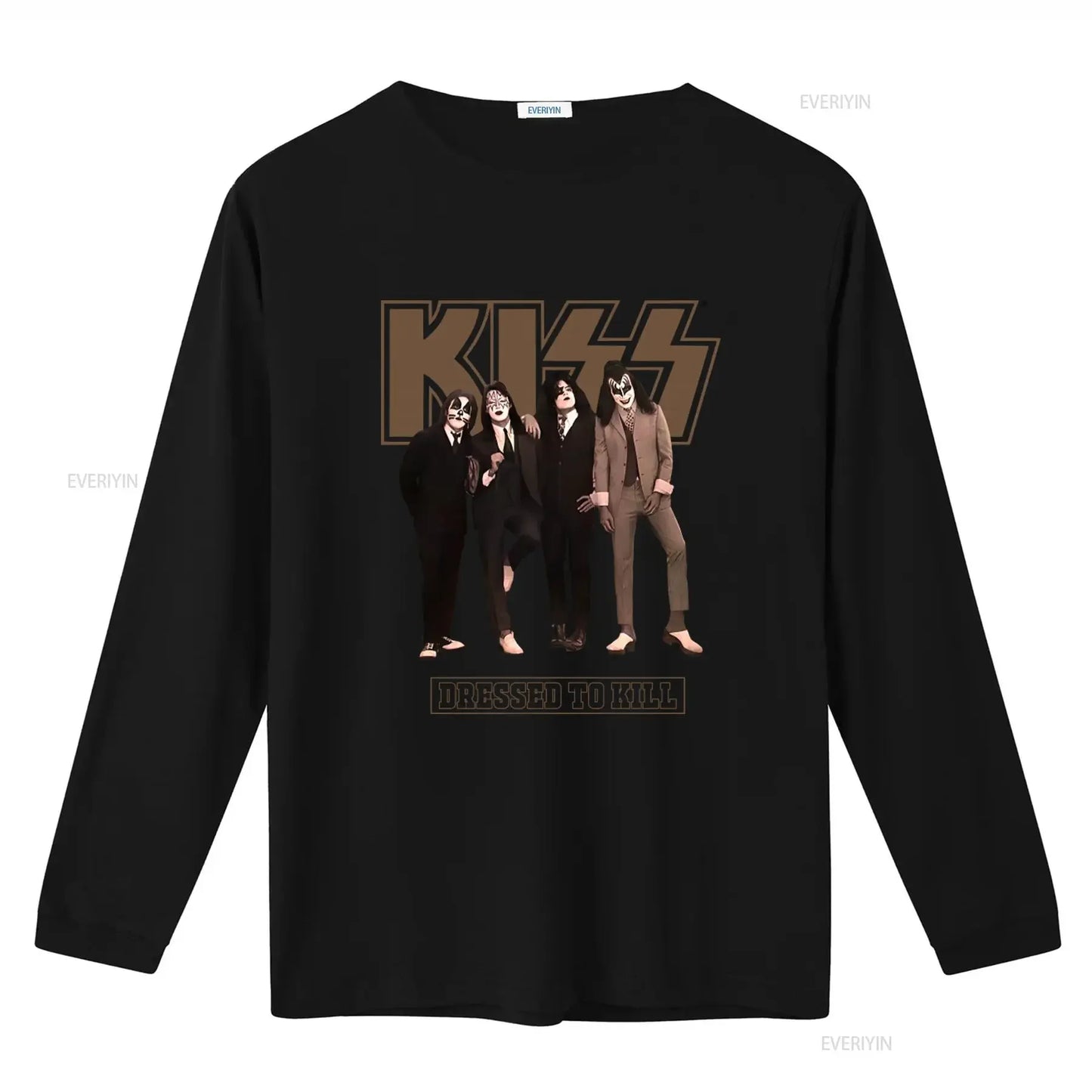 Kiss Band Vintage Washed Men's T-Shirt