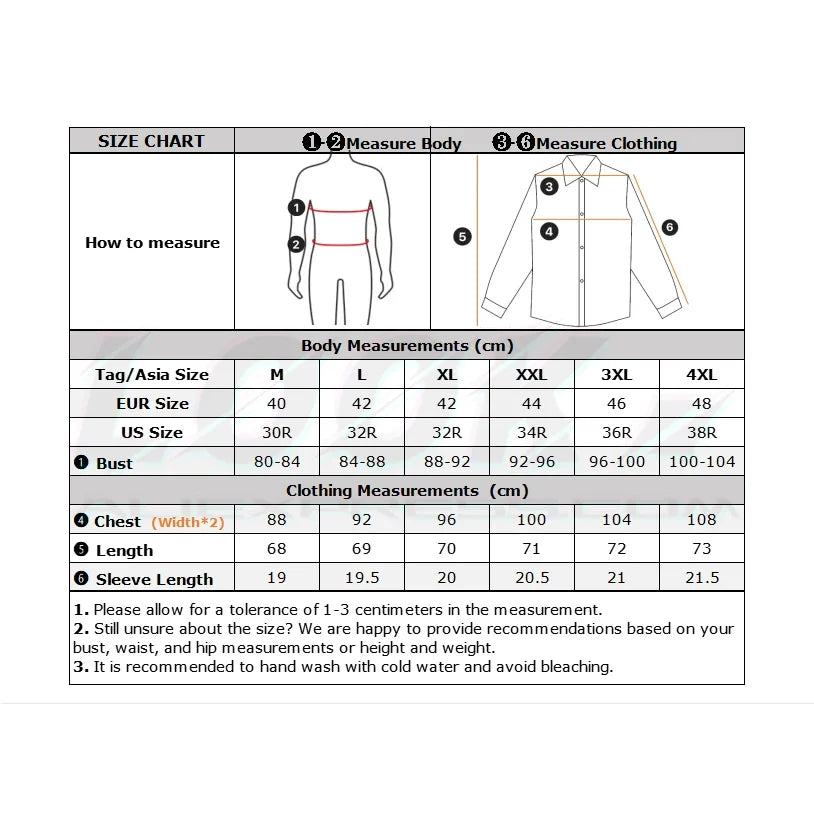 Men's Embroidered Striped Business Shirt