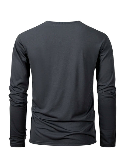 Men's Moisture Wicking Long Sleeve Sports T-Shirt