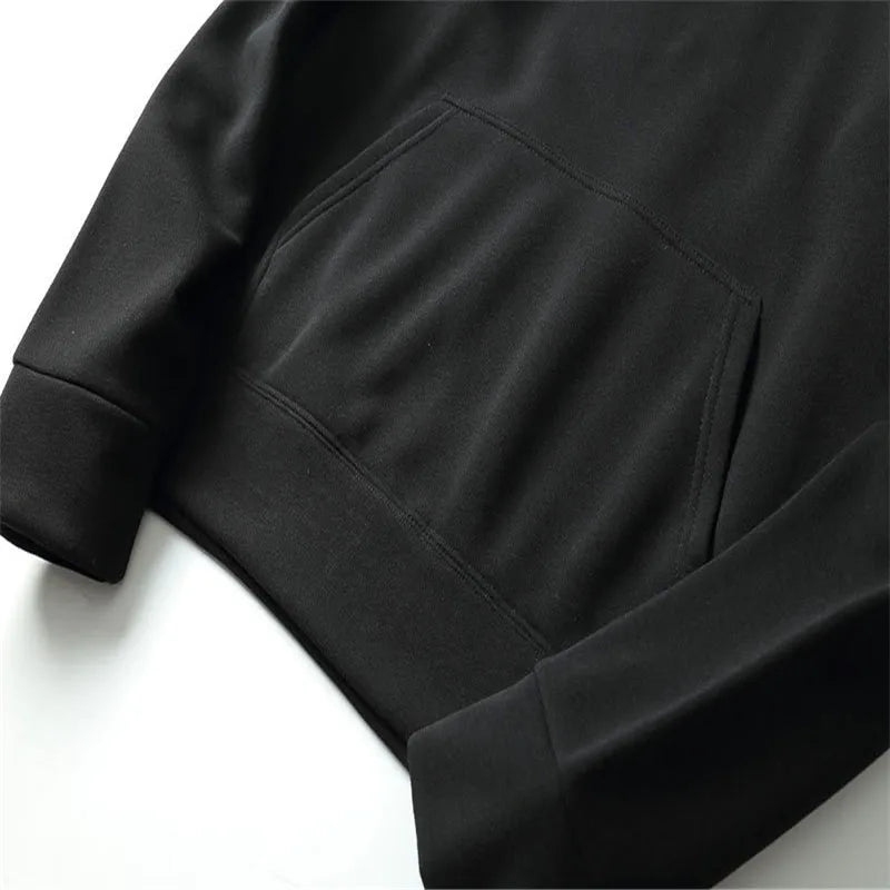 Men's Hoodie & Drawstring Pants Tracksuit Set