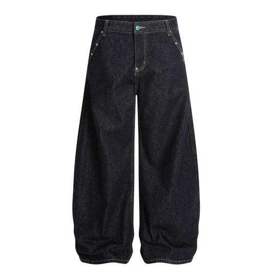 Black Jeans Men Women 2025 New G6803