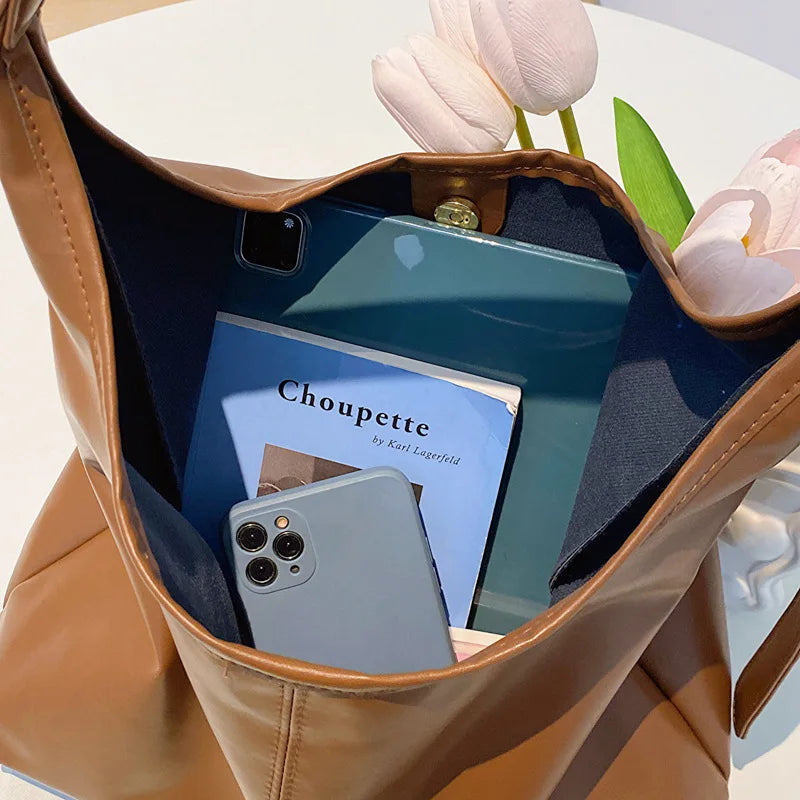 Women's Large Tote Bag - Shoulder Handbag