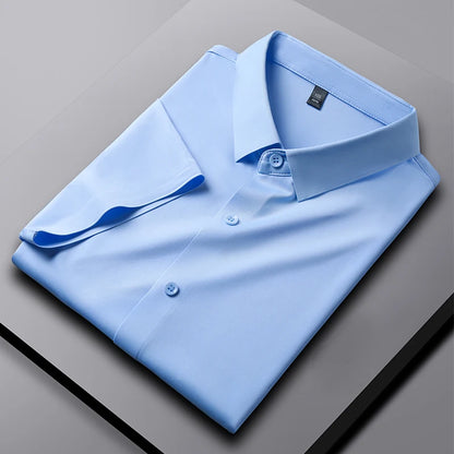 Men's Wrinkle-Free Short Sleeve Casual Shirt