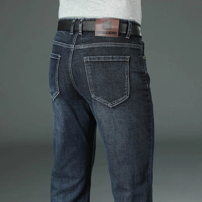 Men's Flared Boot Cut Jeans - Designer Classic High Waist
