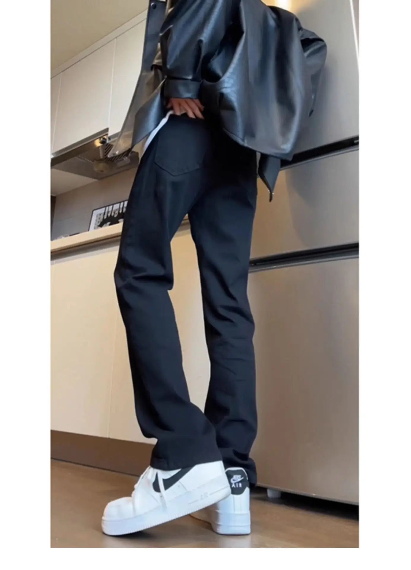 Men's Straight Jeans - Spring Autumn Slim Fit Loose