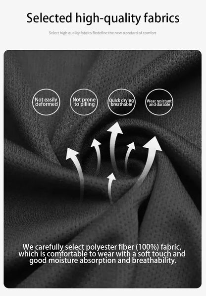 Men's 3D Gradient T-shirt and Shorts Set - Casual Sportswear