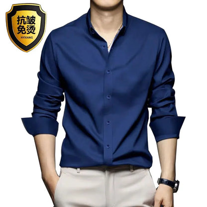 Men's Non-Iron Breathable Business Shirt