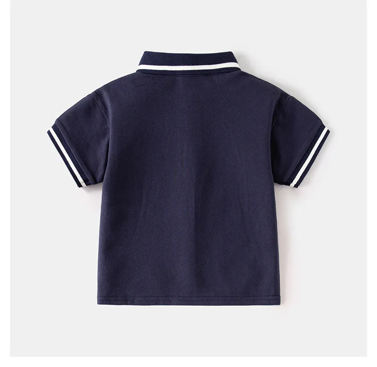 Boys' Bear Polo T-Shirt - Toddler Kids Top