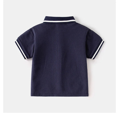 Boys' Bear Polo T-Shirt - Toddler Kids Top