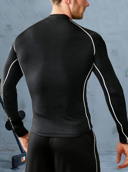 Men's Sports Long-Sleeve T-Shirt