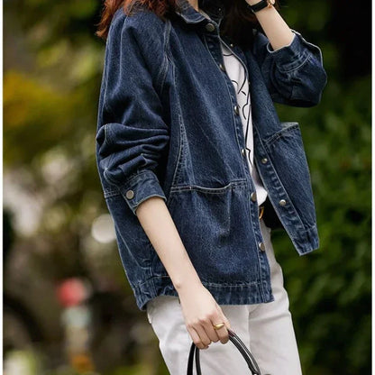 Denim Jacket Women Spring Autumn 2025
