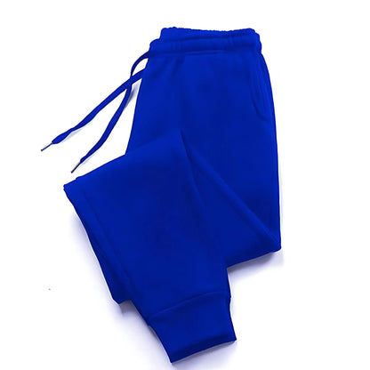 Women Casual Pants Autumn Winter Fleece Sweatpants