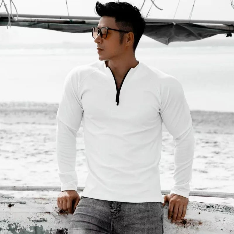 Men's Compression Gym Long Sleeve T-Shirt