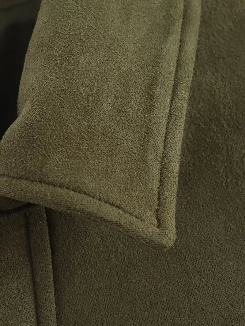 Qadın Bomber Gödəkçələri Paltolar Moda Vintage Dəbli Yaxalıq