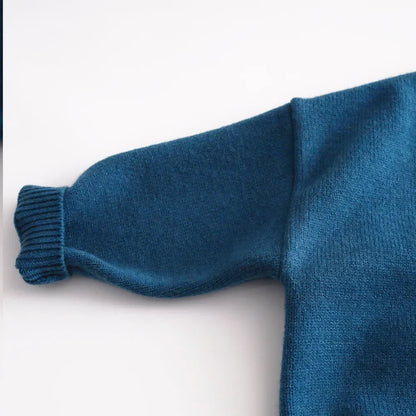 Kids Knit Single-Breasted Sweater 2-7 Years