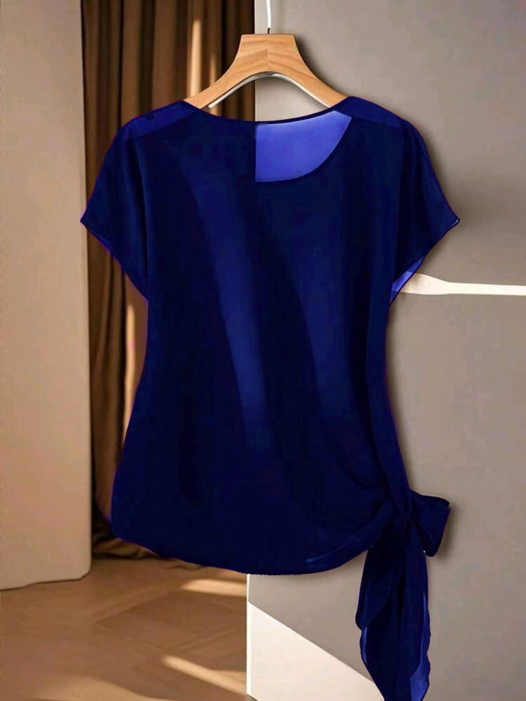 Yay Yeni Yüngül Qadın "Crew-Neck" T-shirt